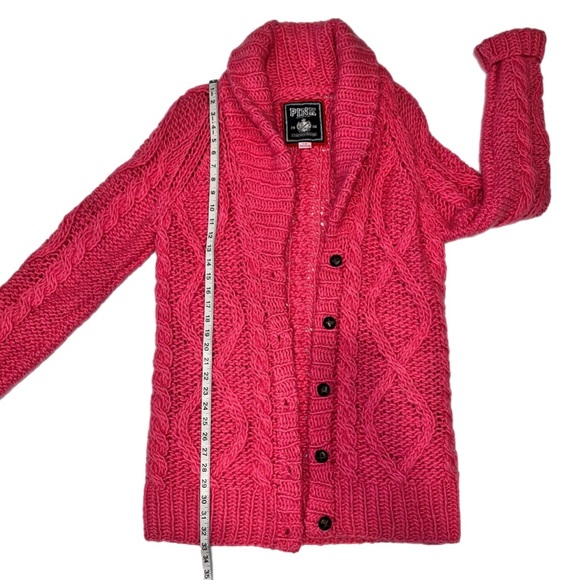 Vintage Victoria's Secret Pink Cardigan Sweater Size LARGE - Picture 9 of 16